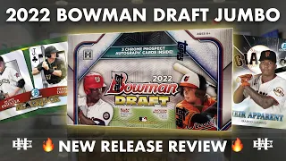 Opening 2022 Bowman Draft Jumbo Hobby ⚾ 🔥 2022 Bowman Draft Jumbo Hobby NEW RELEASE