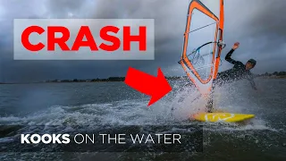 CRASHING is part of the GAME! I Freestyle Windsurfing