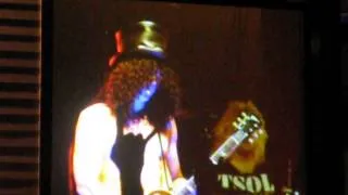 "Slash" from "Guns 4 Roses" plays the Godfather theme