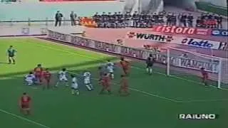 Serie A 1997-1998, day 05 Roma - Napoli 6-2 (Candela, Gautieri, 3 Balbo, Di Francesco, Altomare)
