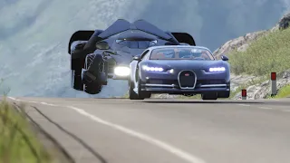 Batmobile vs Hypercars at Highlands