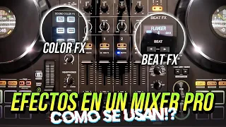 Así Se Usan los EFECTOS En Un Mixer PROFESIONAL de Pioneer DJ. (DJM - DDJ -XDJ)