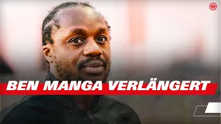 Ben Manga bleibt Adlerträger! | "Den eingeschlagenen Weg fortsetzen" | Eintracht Frankfurt