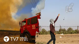 Gaza-Israel violence persist; Pompeo reaffirms US support to Jerusalem - TV7 Israel News 24.08.20