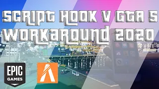 ⁴ᴷ⁶⁰ How to Play GTA 5 with Script Hook V Workaround 2020 ( Works on Epic Games )