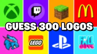 GUESS 300 LOGOS! 🧩 | Solutions + Easter Eggs