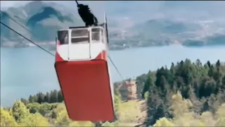 2021 - Italy - CCTV Reveals Cable Car Cabin Reversed at Over 100km/hr with Emergency Brake Disabled