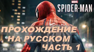 Прохождение Marvels Spider Man Remastered на русском - Часть 1  ( Главное Событие )