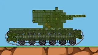 Bad Piggies - KV-2 destruction test and how to build it