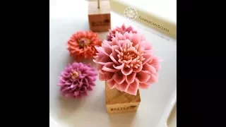 How to make buttercream flower "Dahlia", by Butter&blossoms.