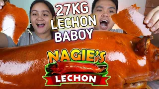 27KG WHOLE LECHON BABOY GOOD FOR 160 SERVINGS / SUPER KINIS AT CRISPY By Nagies Lechon