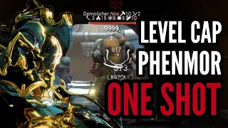 [Warframe] Phenmor One Shot vs Level 9999