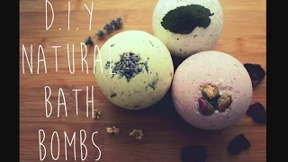 D.I.Y Natural Bath Bombs