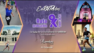 RUTA DEL SPLIT 9k de Adidas REVOLUCION EnRUTAdos !!! , la prueba de velocidad rumbo al maratón CDMX