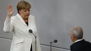 Chancellor Merkel sworn in for fourth term in office