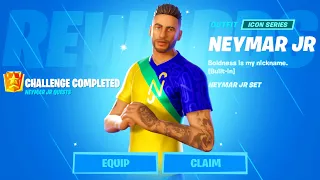 How to UNLOCK Neymar Jr Skin! Complete Challenge Guide Fortnite Chapter 2 Season 6