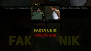 Fakta Unik Misi Ryder GTA San Andreas #shorts