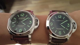 Pam 510 and 112 side by side