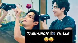 His 📷 skills😄|| taehyung at Starry Night radio show || fun moments ||#bts #taehyung #btsv #btsedits