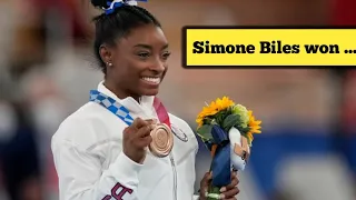 Simone Biles won vault silver at the world gymnastics championships despite a fall 