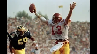 1990 Rose Bowl #3 Michigan vs #12 USC No Huddle