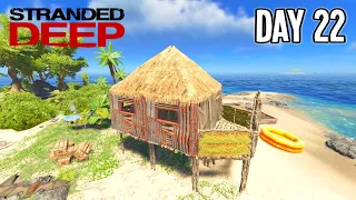 Day 22 - Expanding Our Base | STRANDED DEEP Gameplay (2022) - Part 17