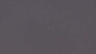 La Estación Espacial Internacional cruzando el cielo de Lima el día de hoy otra vez.🙂📸🛰