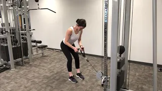 Cable Bent Over Row