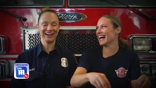 Station 19 star reveals inspiration for role is firefighter sister - DailyMailTV