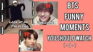 BTS funny moments that will make you miss them more 🤧