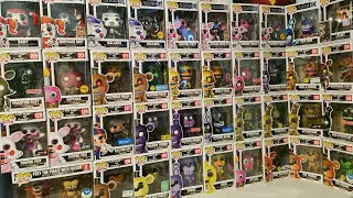 NEW My Entire Huge Exclusive FNAF Funko Pop! Five Night At Freddys Collection The Twisted Ones