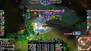 Double Penta Kill-same game as Miss Fortune-League of Legends