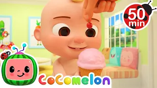 CoComelon - Ice Cream Song | Kids Fun & Educational Cartoons | Moonbug Play and Learn