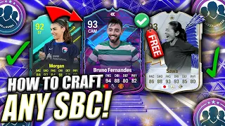 HOW TO CRAFT ANY SBC IN FIFA 24 FOR FREE!!!😱🤯✅ FULL FIFA 24 SBC CRAFTING GUIDE! FIFA 24 UPGRADE SBCS
