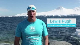 Clean Seas: Lewis Pugh from Antarctica