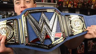 Blue Universal Championship WWE Shop Unboxing!!!!