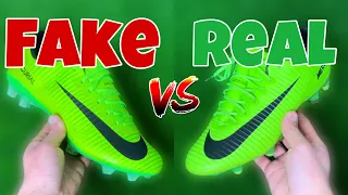 FAKE vs REAL Football Boots What's the Difference?