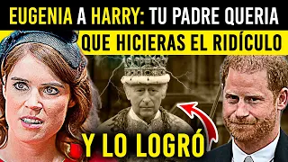 EUGENIA: La Princesa Rebelde "Sale en Defensa de Harry" Reveló PLAN MACABRO del Rey Carlos y Camilla