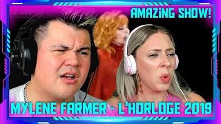 Americans React to Mylene Farmer - L' horloge (Live 2019) HQ | THE WOLF HUNTERZ Jon and Dolly