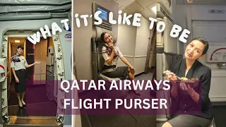 A day in a LIFE of a Qatar Airways FLIGHT ATTENDANT