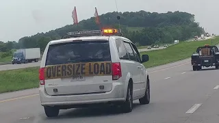 Chasing log cabins on I-65 south in Kentucky