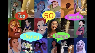 Top 50 Disney Songs