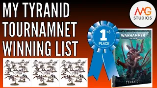 My 2000pt Tyranid Tournament Winning List in Arks of Omen | Warhammer 40k List Reviews