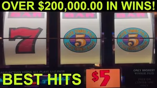 OVER $200,000.00 IN JACKPOT HANDPAYS! BIGGEST CHANNEL WINS OVER THE YEARS! HIGH LIMIT SLOTS!