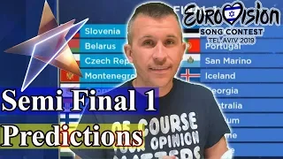 Eurovision 2019: Semi Final 1 Qualifiers - Predictions