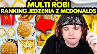 MULTI robi RANKING JEDZENIA Z MCDONALDS!