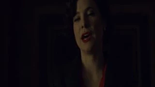 Hannibal threatens Alana in season 3 finale.