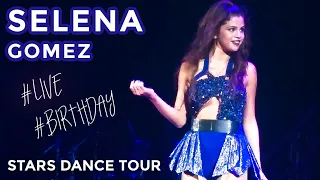 Selena Gomez Singing "Birthday" & "Birthday Cake" by Rihanna (Stars Dance Tour) 10/13/2013