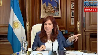 Cristina Fernández de Kirchner: "No voy a ser candidata a nada"