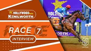 20240511 Hollywoodbets Kenilworth interview Race 7 won by LITTLE MISS PINK